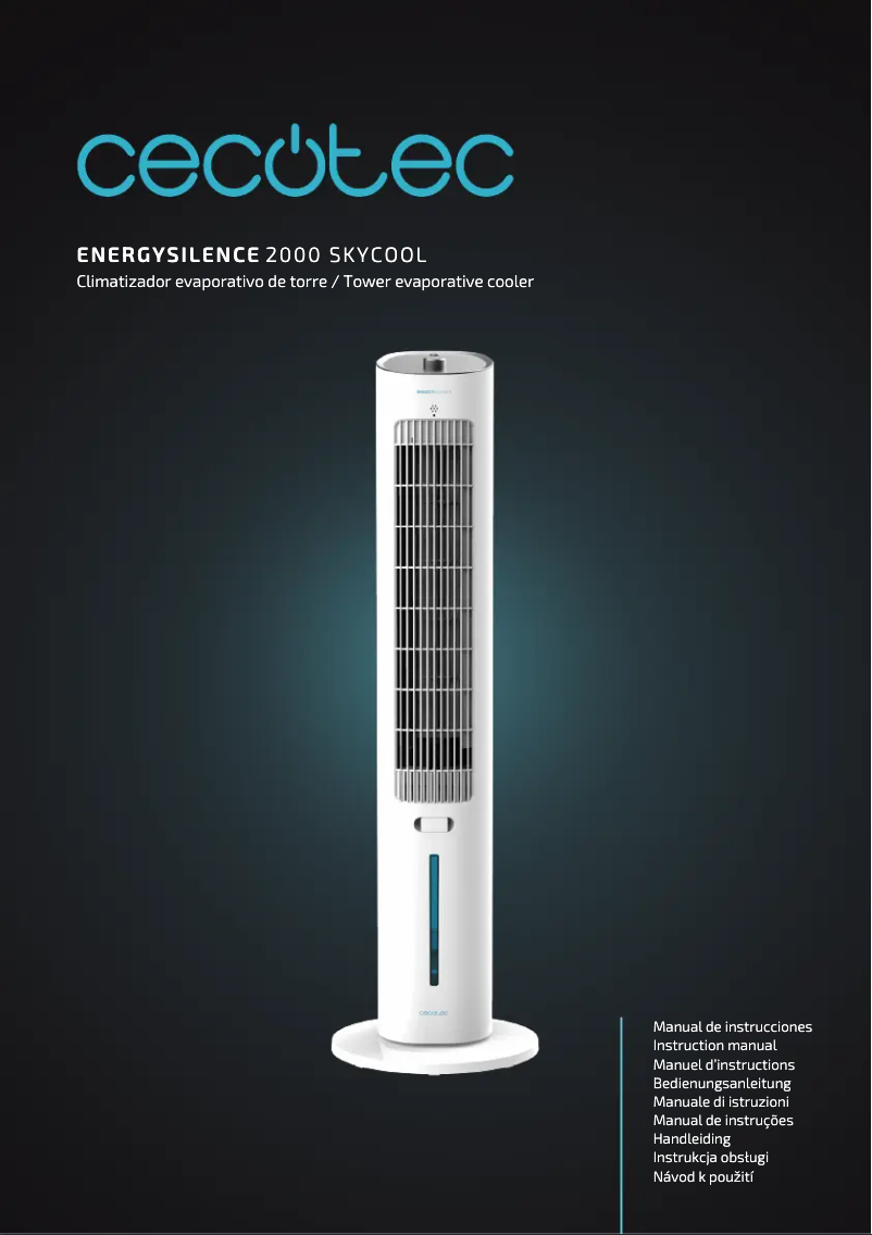 Image de la première page du manuel de l'appareil EnergySilence 2000 SkyCool