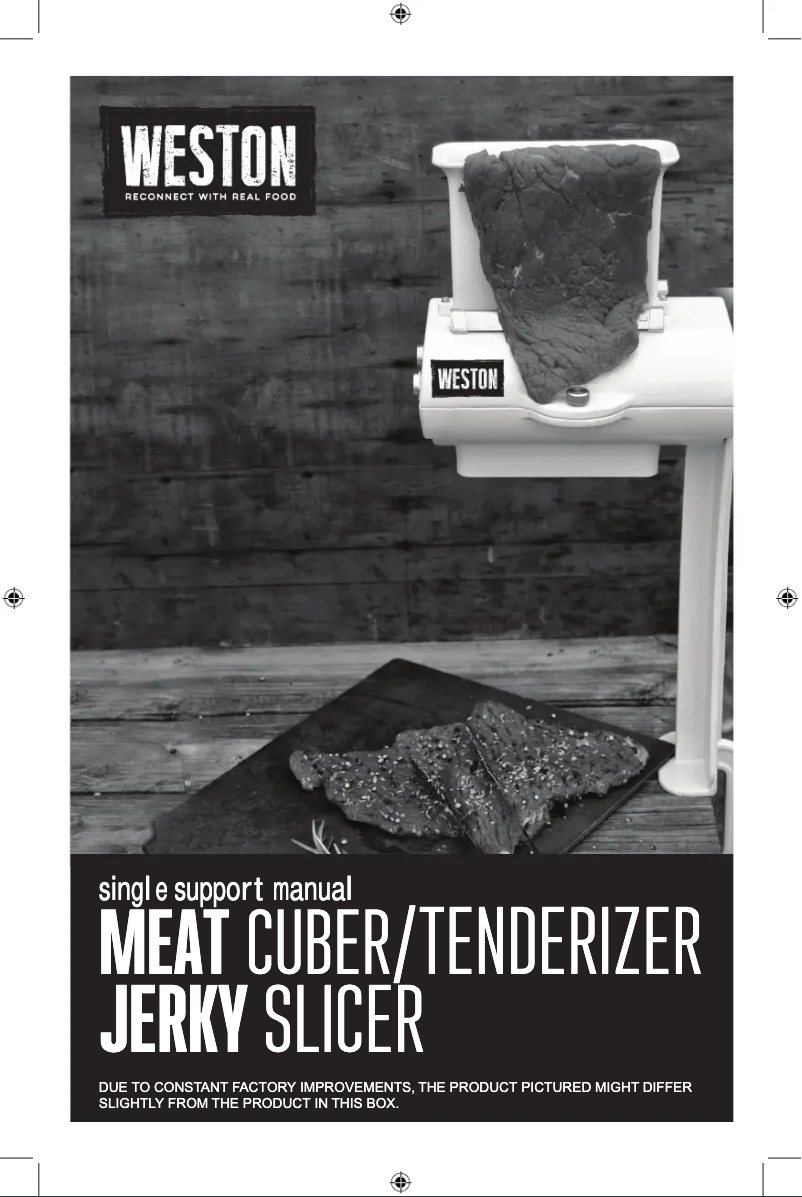 Page 1 de la notice Manuel utilisateur Weston 07-3801-W-A