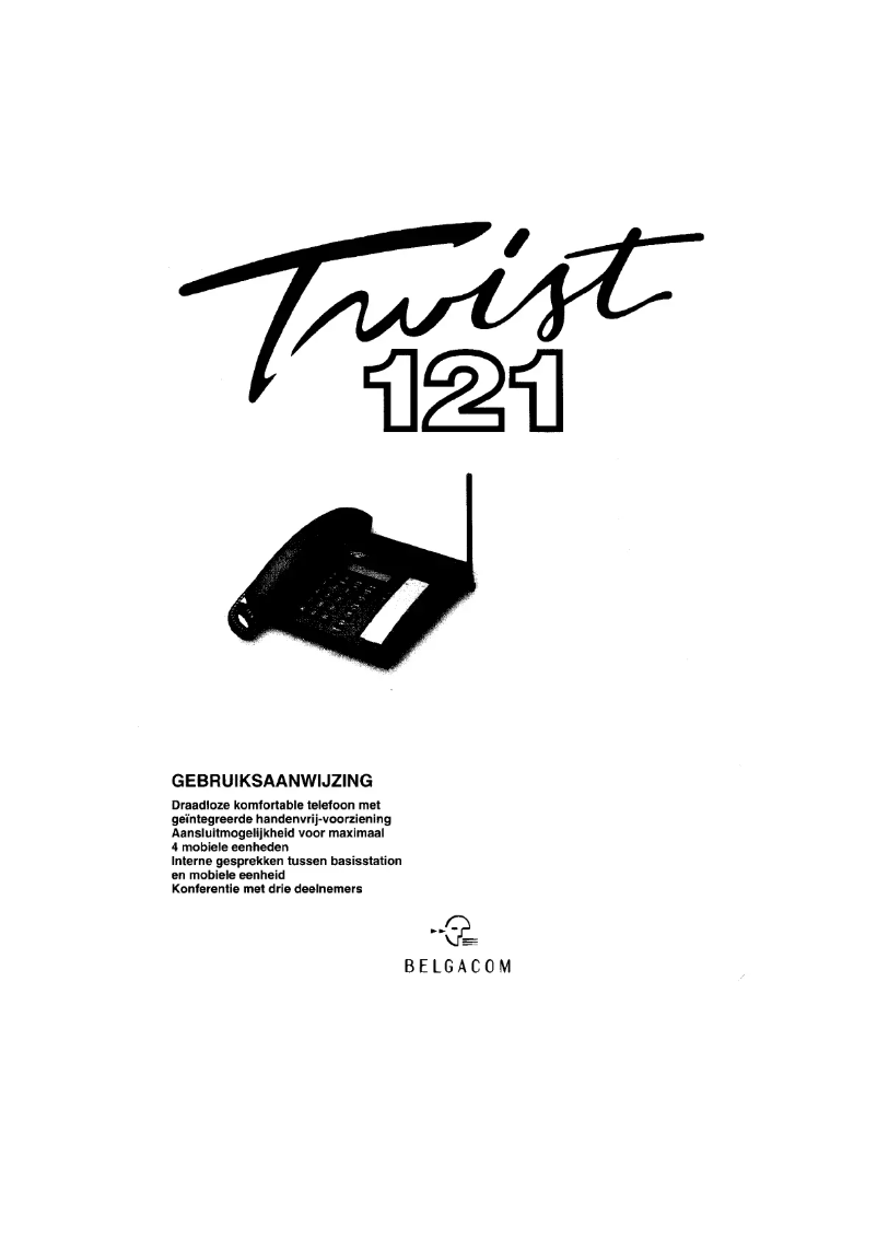 Imagen de la primera página del manual del dispositivo Twist 121