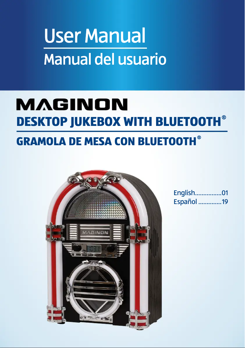Page n°1 - Manuel utilisateur Maginon CJB 10 CD