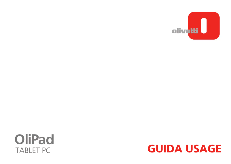 Image de la première page du manuel de l'appareil Olipad 110