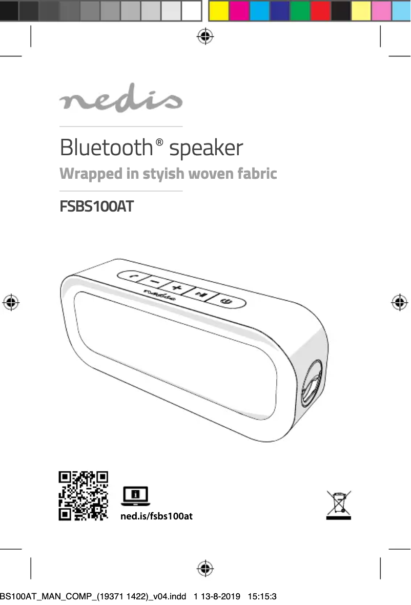 Page n°1 - Manuel utilisateur Nedis FSBS100AT