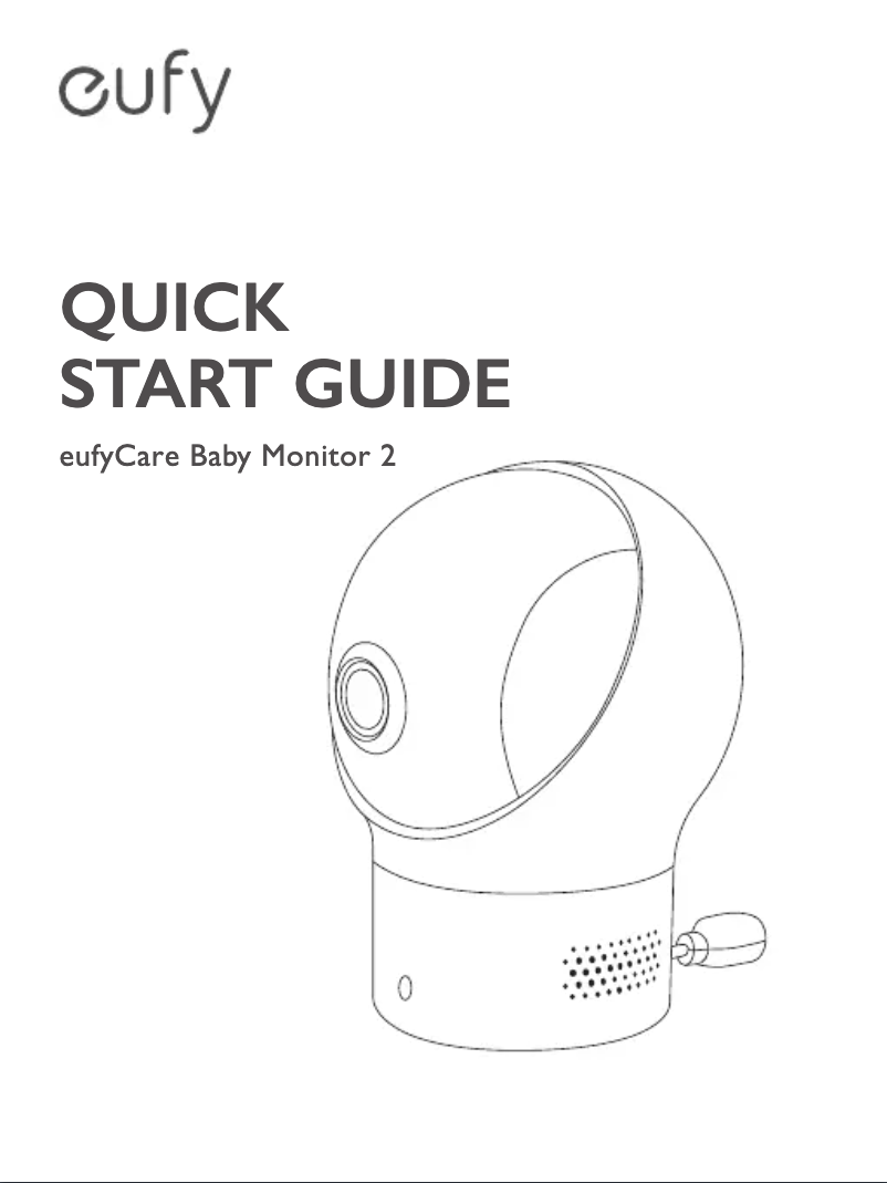 Image de la première page du manuel de l'appareil Baby Monitor 2