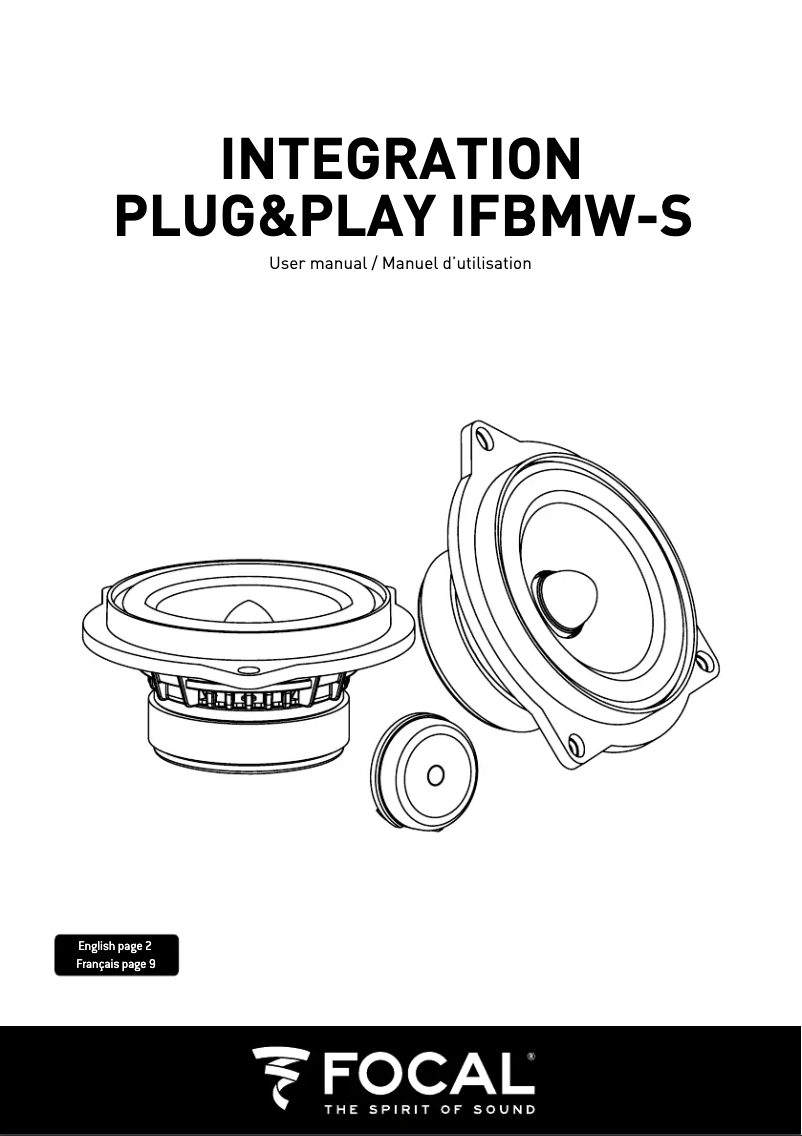 Image de la première page du manuel de l'appareil IFBMW-S