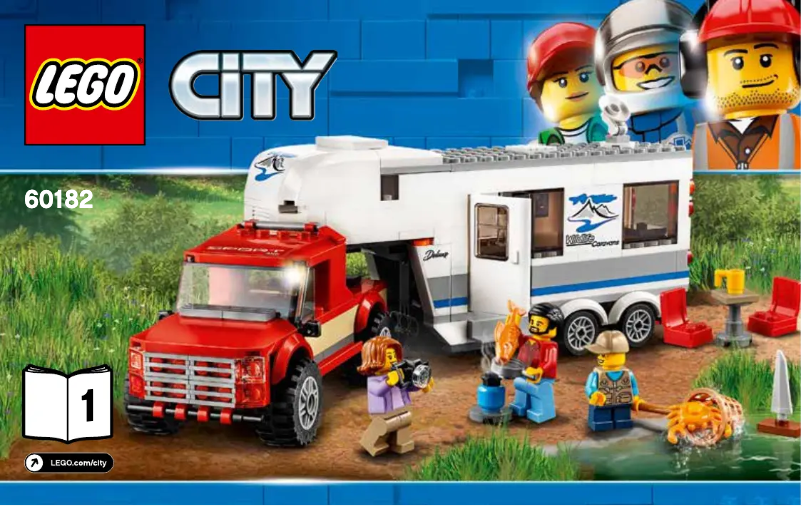 Page 1 de la notice Manuel utilisateur Lego City 60182
