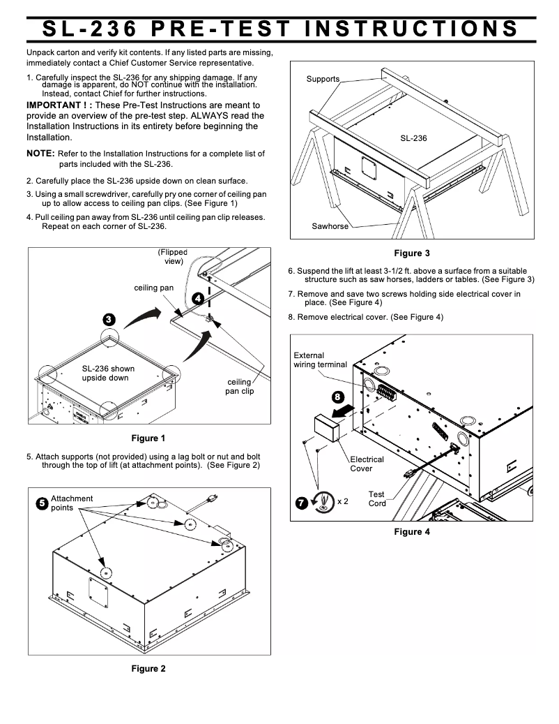 Image de la première page du manuel de l'appareil SL236SPI