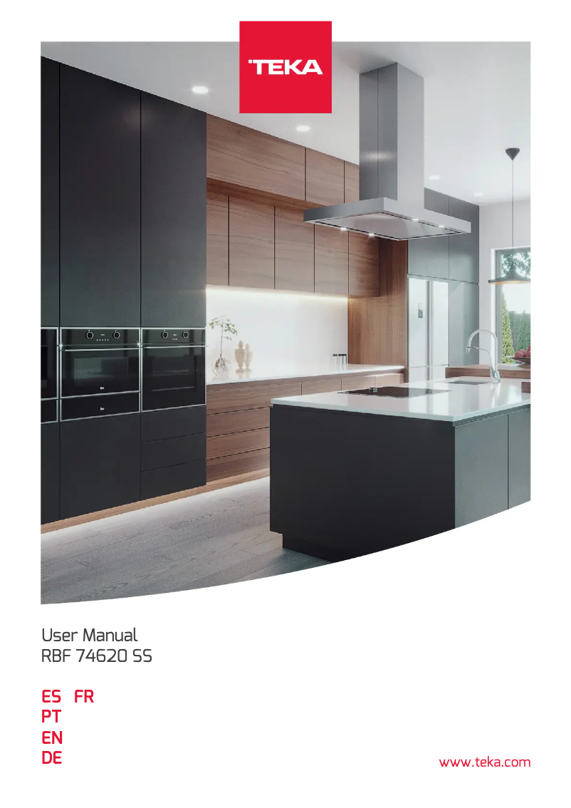 Page 1 de la notice Manuel utilisateur Teka RBF 74620 SS