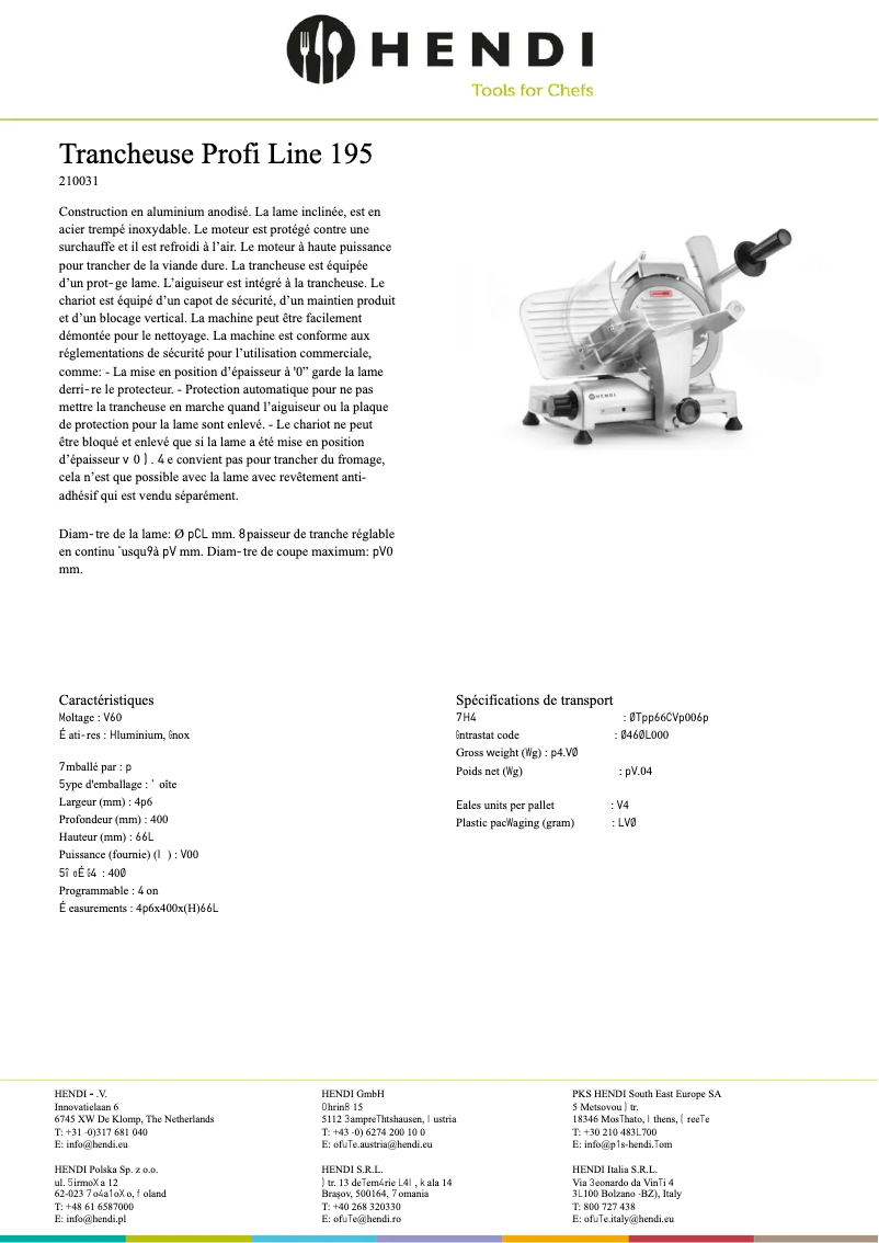 Image de la première page du manuel de l'appareil 210031