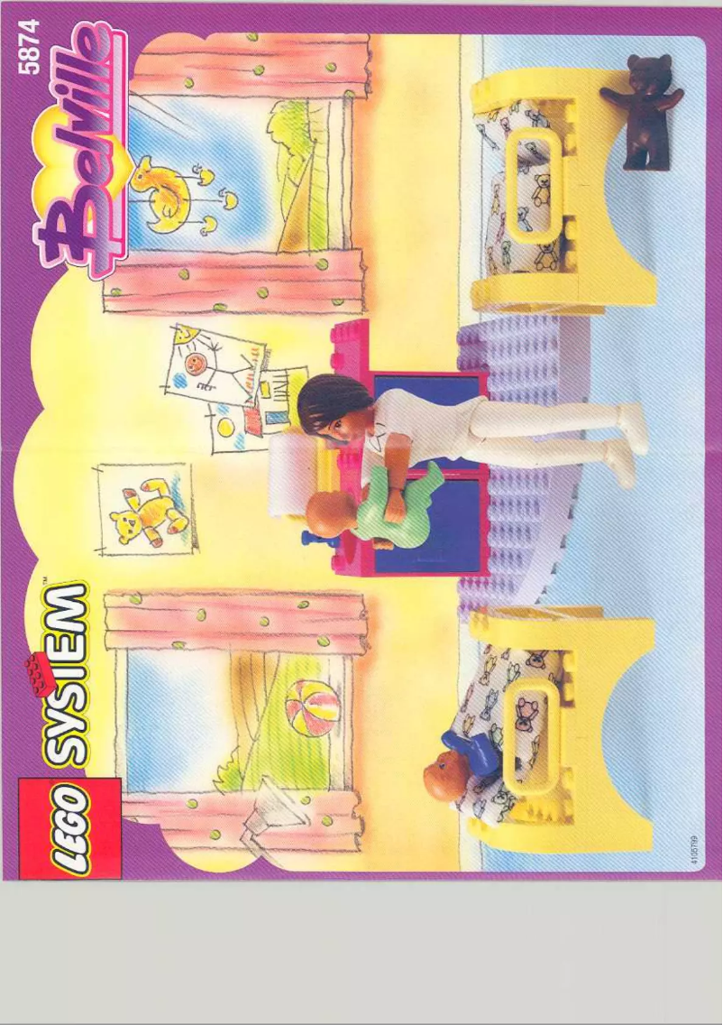 Page 1 de la notice Manuel utilisateur Lego Belville 5874