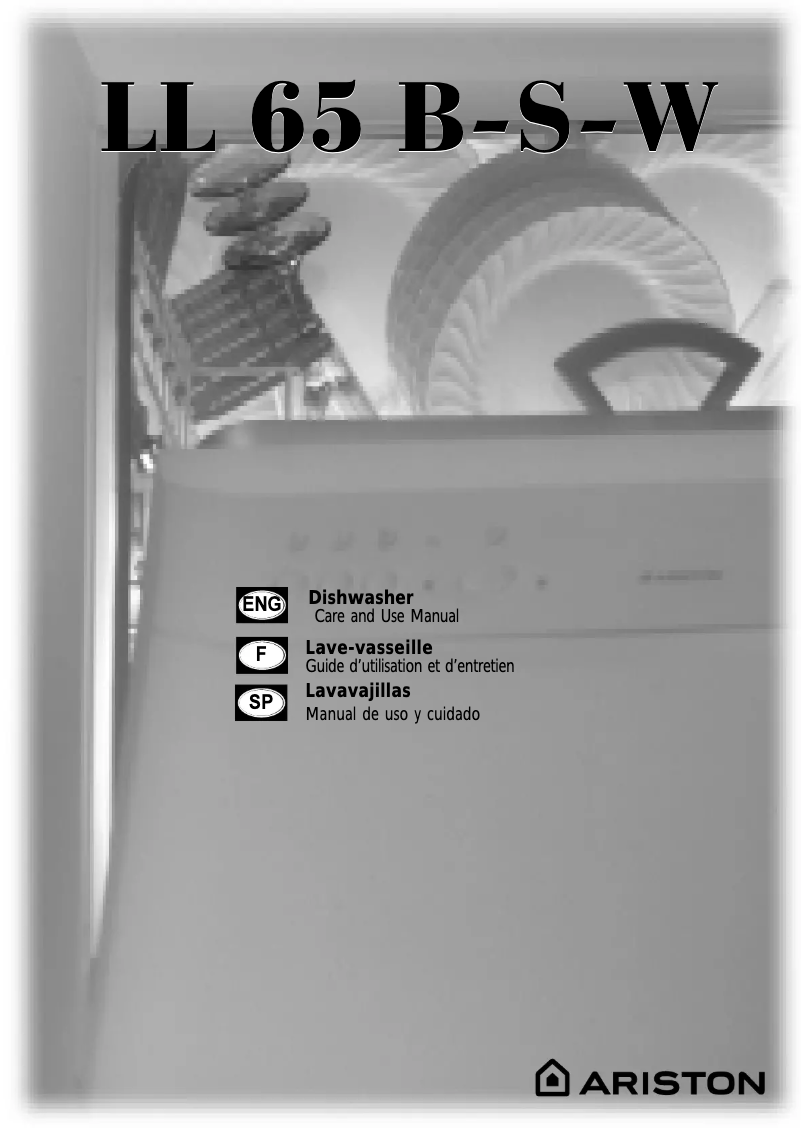 Page 1 de la notice Manuel utilisateur Ariston Thermo LL 65 S NA