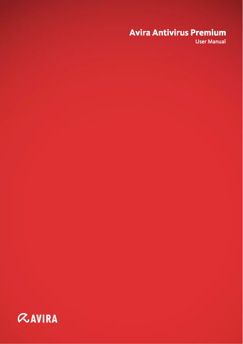 Page n°1 - Manuel utilisateur Avira Antivirus Premium