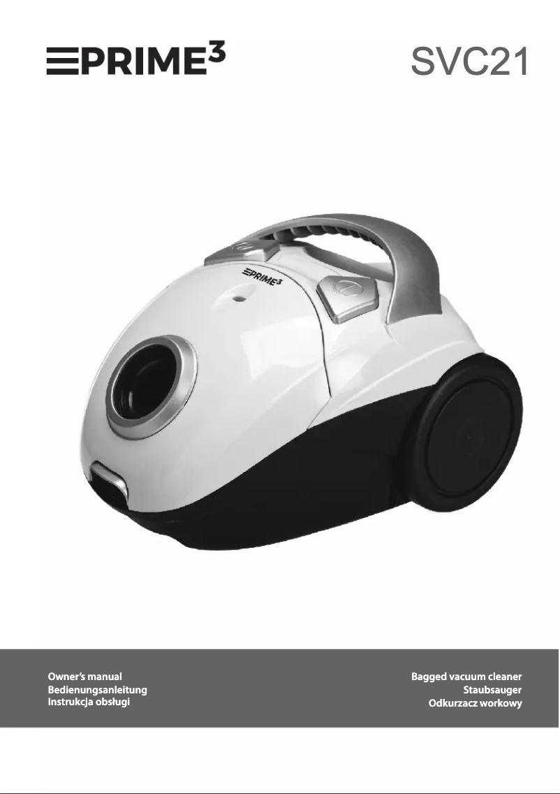 Image de la première page du manuel de l'appareil SVC21