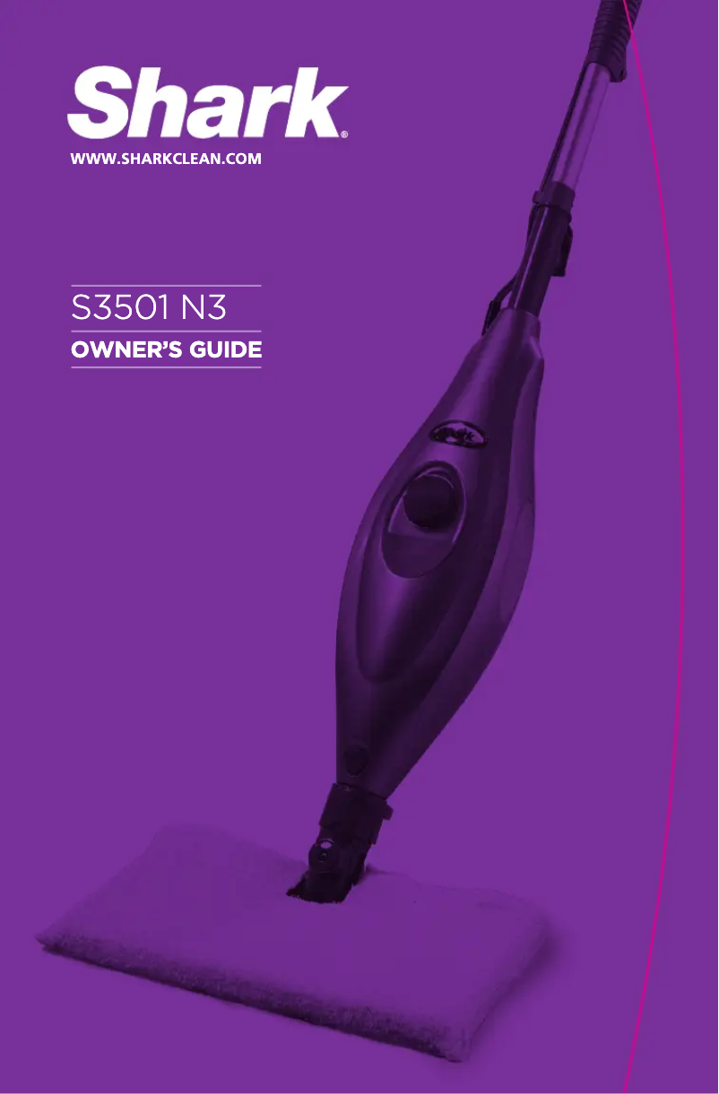 Page 1 de la notice Manuel utilisateur Shark S3501 N3