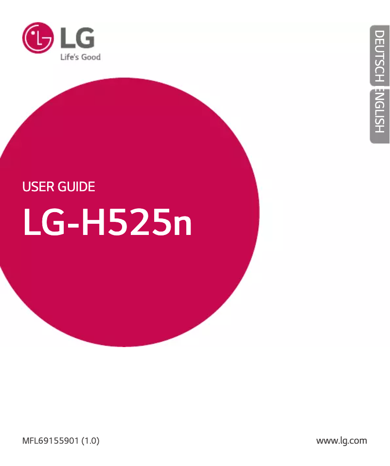Page n°1 - Manuel utilisateur LG G4c H525n