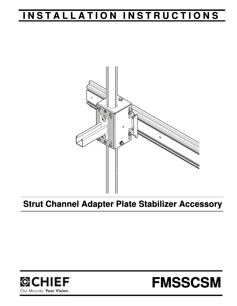 Page 1 de la notice Manuel utilisateur Chief FMSSCSM