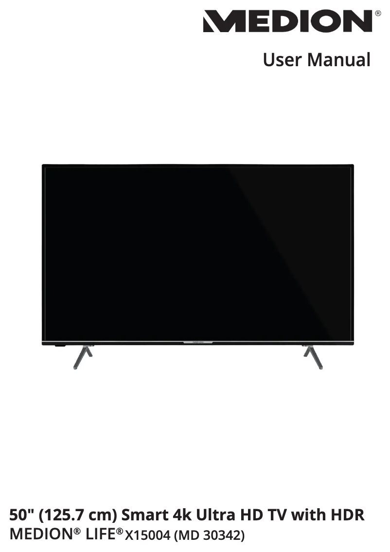 Page n°1 - Manuel utilisateur Medion LIFE X15004 (MD 30342)