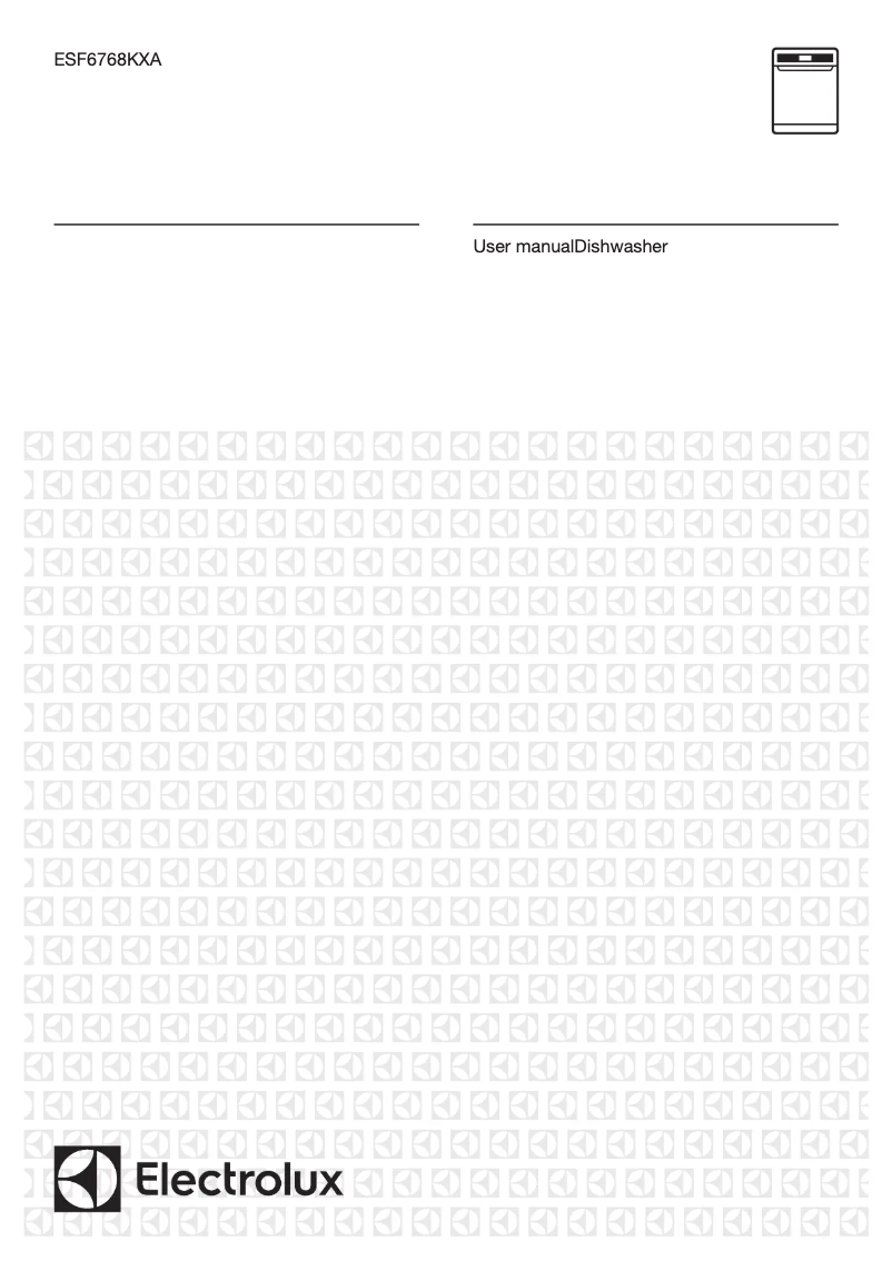 Page 1 de la notice Manuel utilisateur Electrolux ESF6768KXA