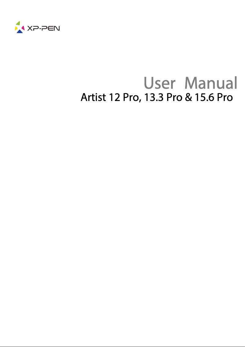 Image de la première page du manuel de l'appareil Artist 12 Pro