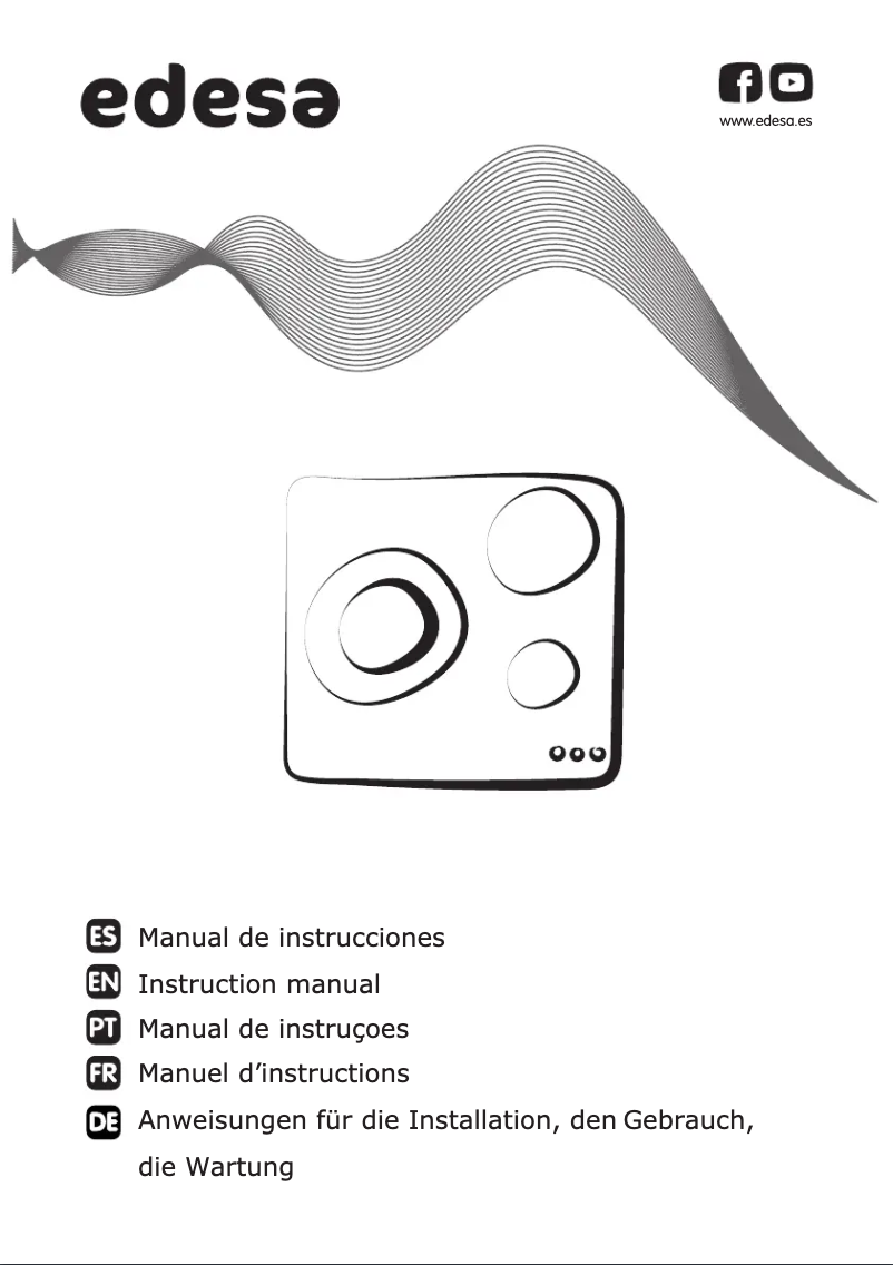 Page n°1 - Manuel utilisateur Edesa EIT-6329 B