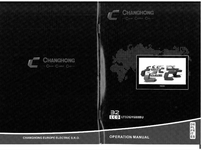 Page n°1 - Manuel utilisateur Changhong LT32GY688BU