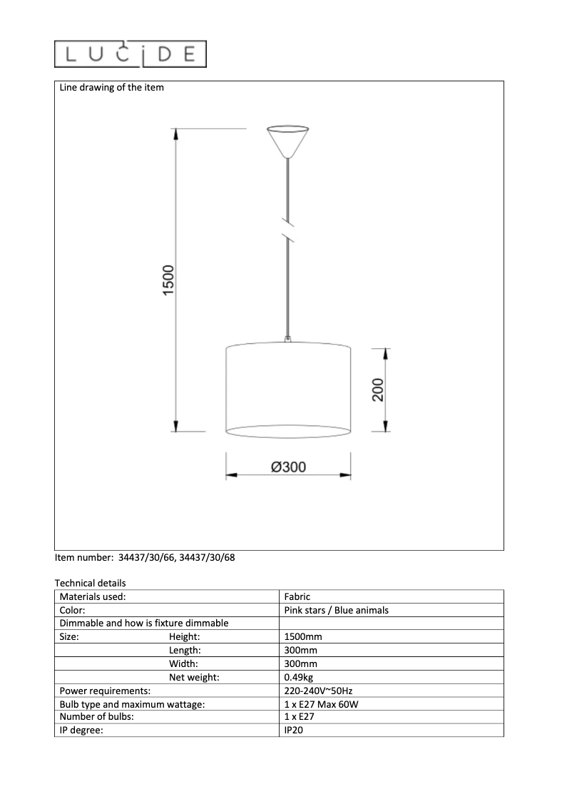 Image de la première page du manuel de l'appareil Adrian