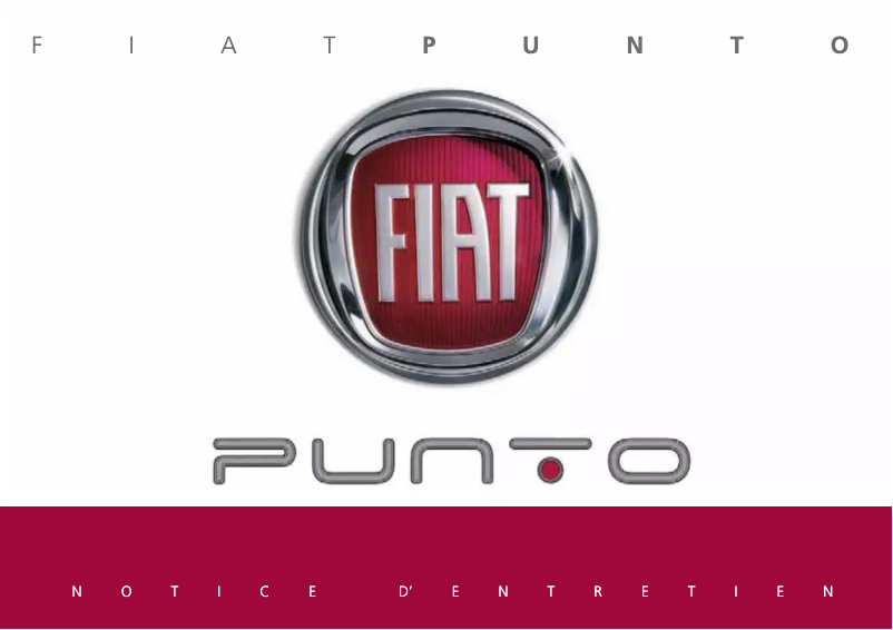 Página 1 del manual Manual de usuario Fiat Punto (2018)