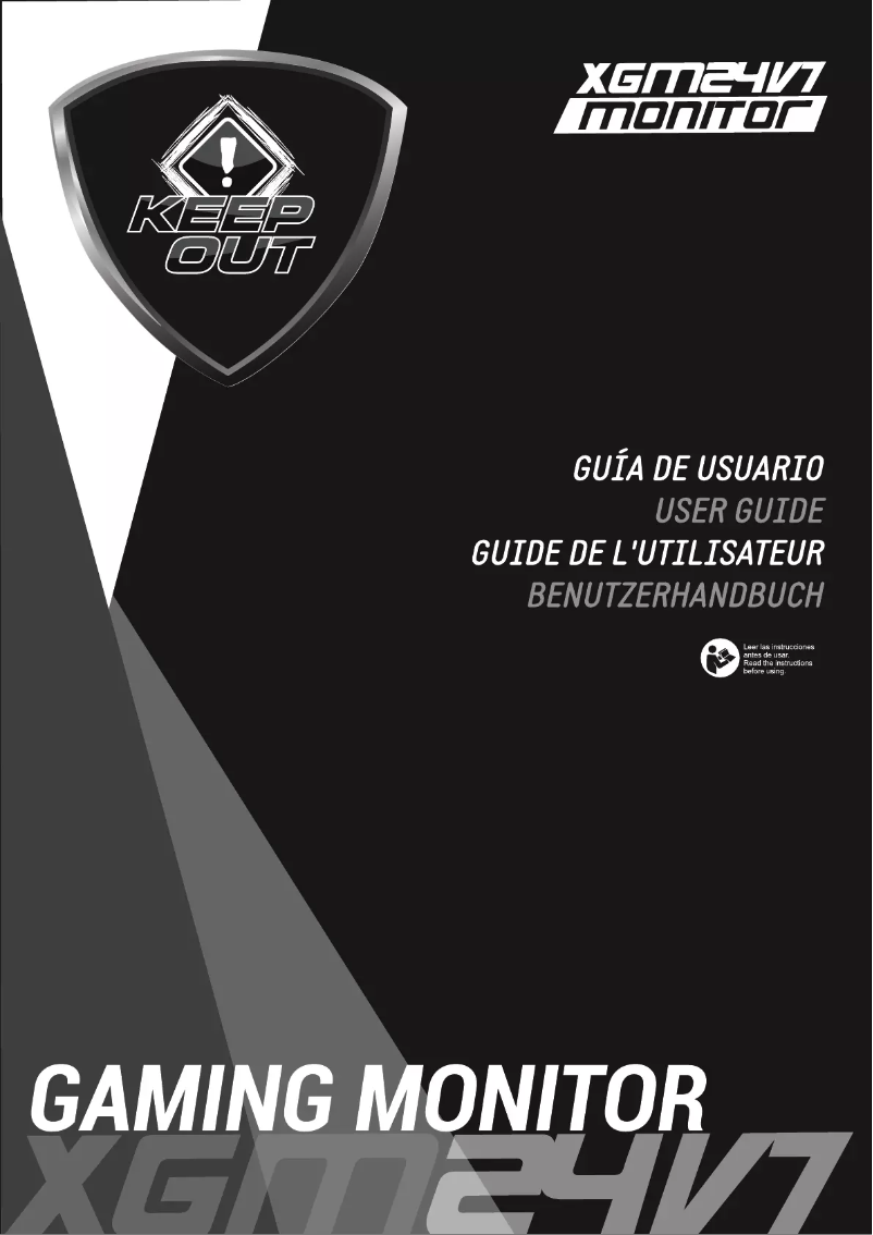 Página 1 del manual Manual de usuario KeepOut XGM24V7