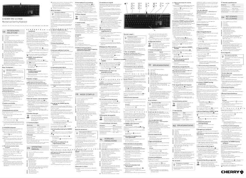 Image de la première page du manuel de l'appareil MV 3.0