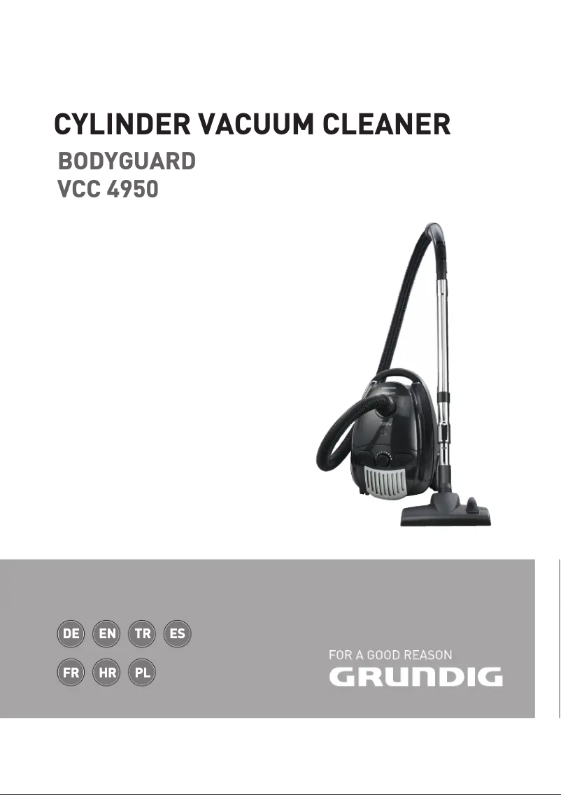 Image de la première page du manuel de l'appareil VCC 4950 Bodyguard