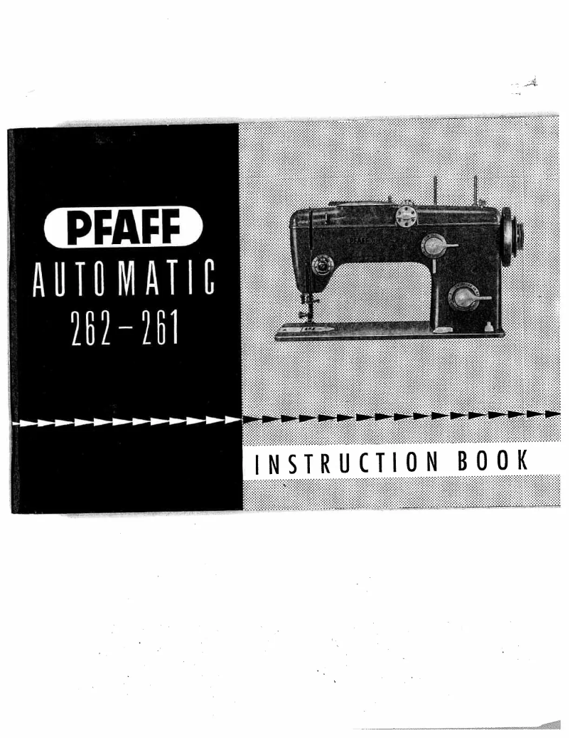 Image de la première page du manuel de l'appareil automatic 262