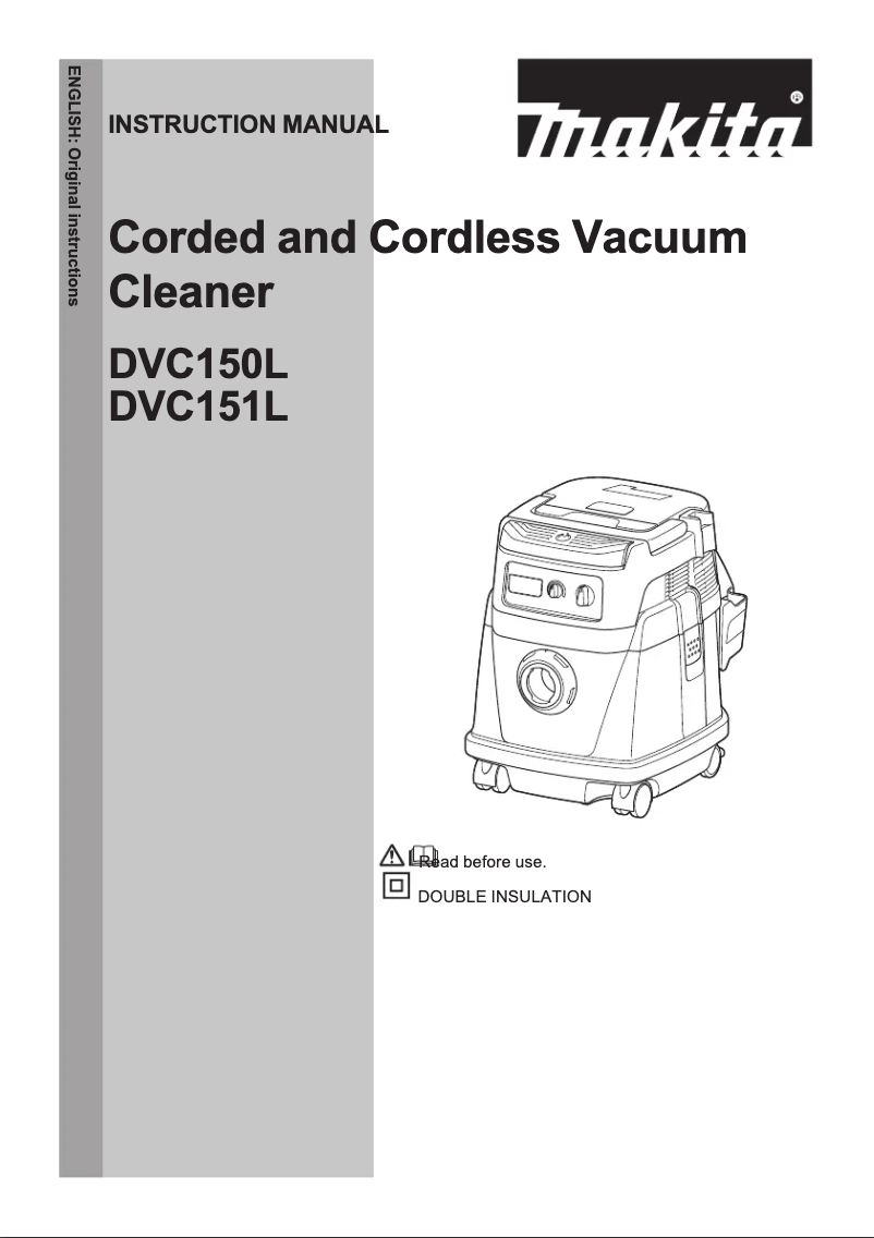 Image de la première page du manuel de l'appareil DVC151LZ