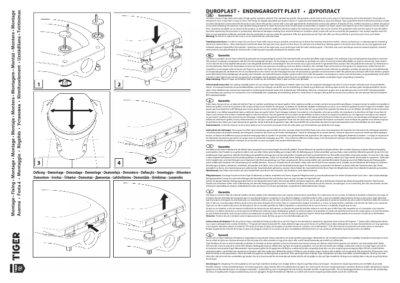 Página 1 del manual Manual de usuario Tiger Hamilton