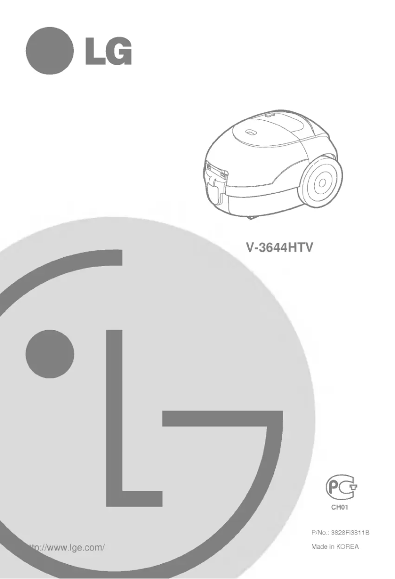 Page 1 de la notice Manuel utilisateur LG V-3600HT