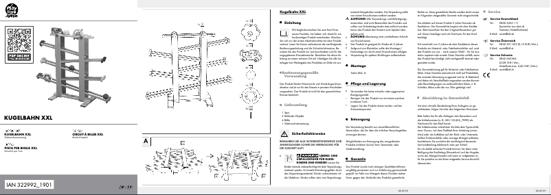 Imagen de la primera página del manual del dispositivo HG05216