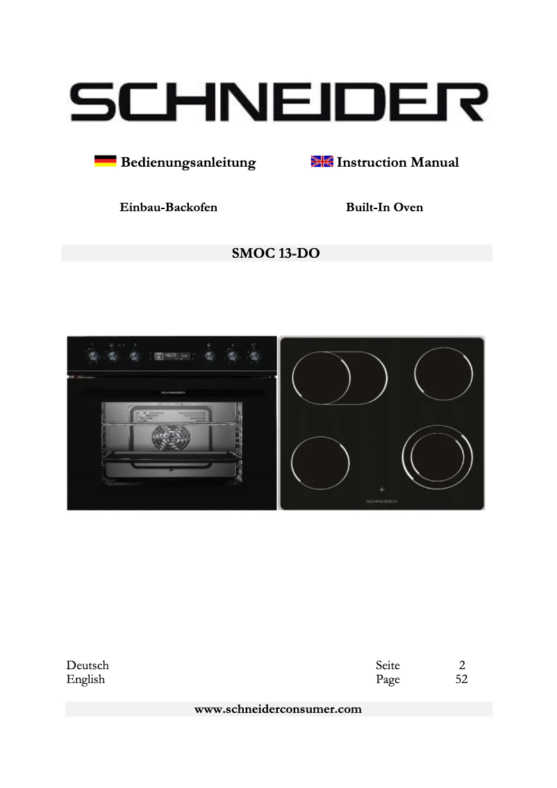 Page 1 de la notice Manuel utilisateur Schneider SMOC 13-DO