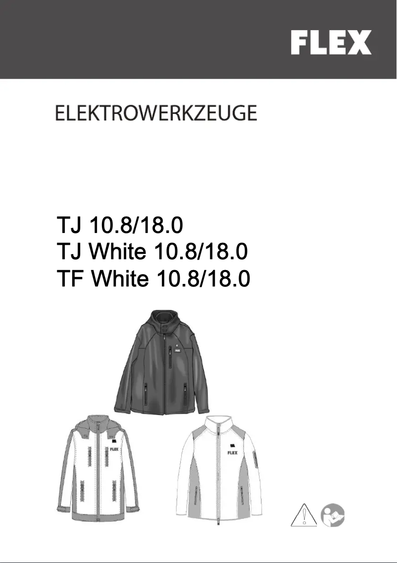 Image de la première page du manuel de l'appareil TF White 10.8/18.0