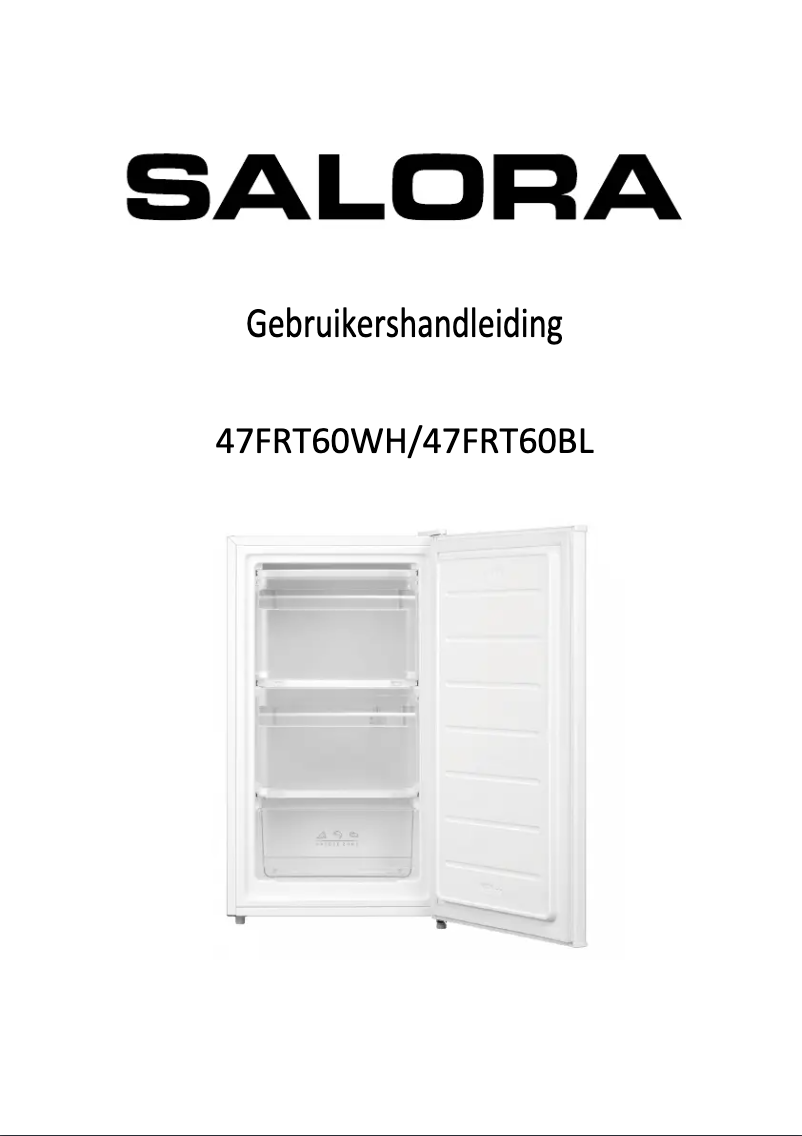 Page 1 de la notice Manuel utilisateur Salora 47FRT60BL