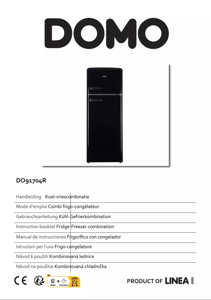 Page 1 de la notice Manuel utilisateur Domo DO91704R