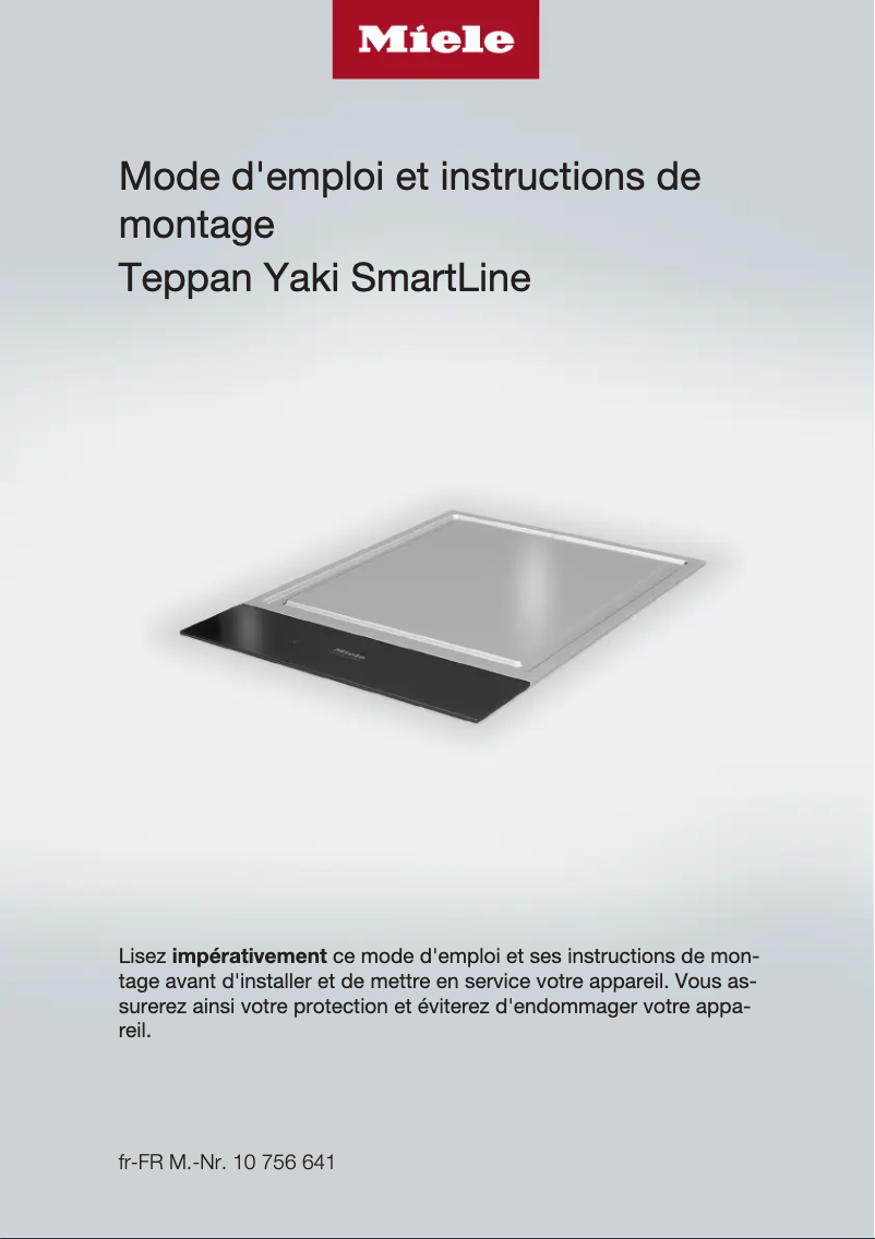 Image de la première page du manuel de l'appareil CS 7632 FL