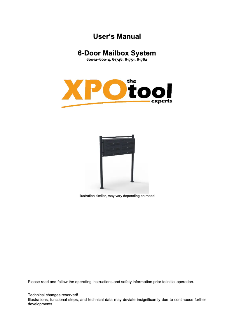 Página 1 del manual Manual de usuario WilTec 61751