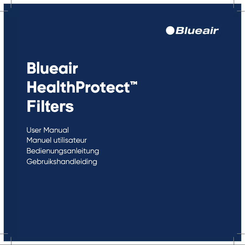 Página 1 del manual Manual de usuario Blueair HealthProtect 7700