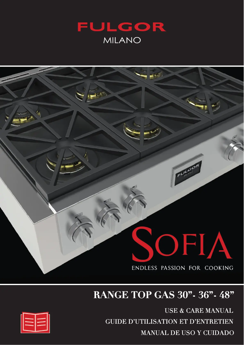 Page 1 de la notice Manuel utilisateur Fulgor Milano F6GRT366S1