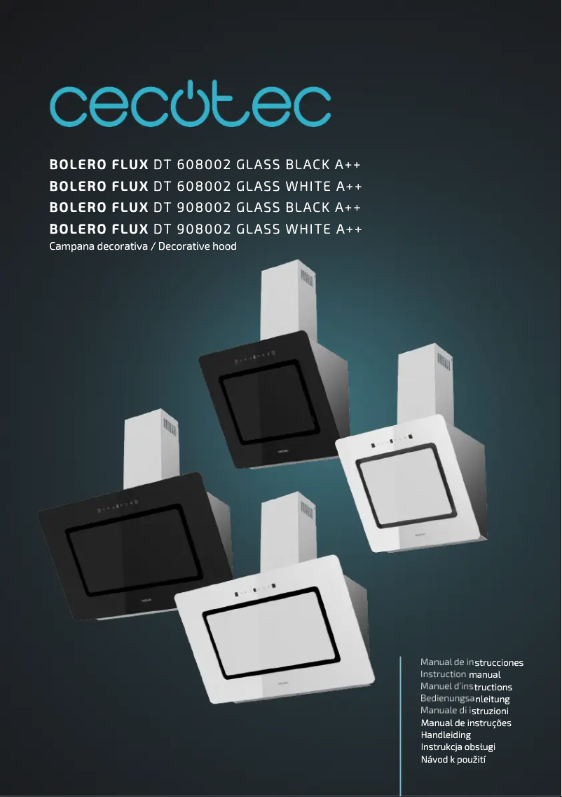 Image de la première page du manuel de l'appareil Bolero Flux DT 608002
