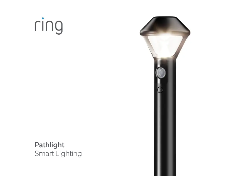 Image de la première page du manuel de l'appareil Pathlight