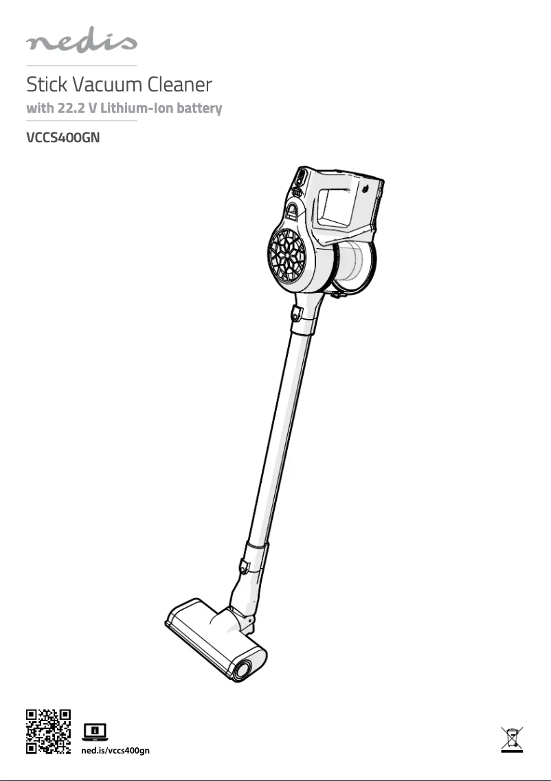 Página 1 del manual Manual de usuario Nedis VCCS400GN