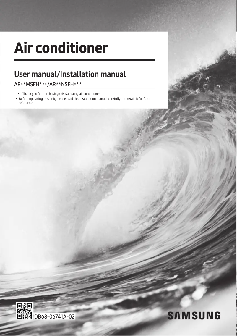 Página 1 del manual Manual de usuario Samsung AR25NSFHFWK