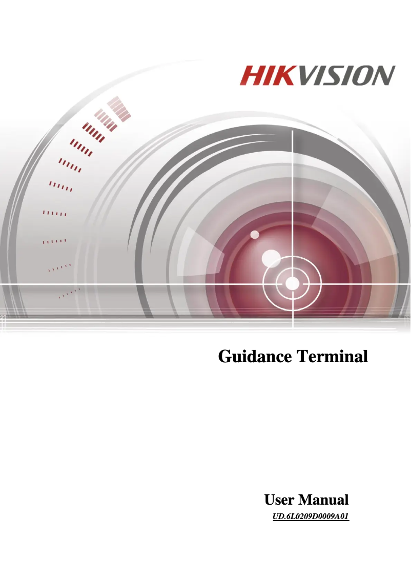 Page 1 de la notice Manuel utilisateur Hikvision DS-TCP345-KB