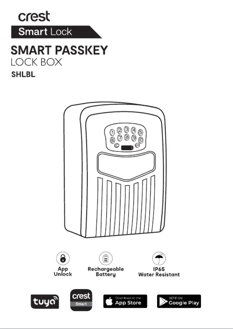 Page n°1 - Manuel utilisateur Crest SHLBL