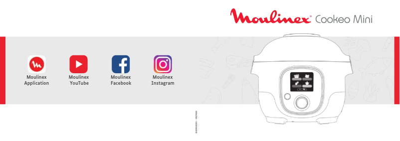 Page 1 de la notice Manuel utilisateur Moulinex Cookeo CE880410