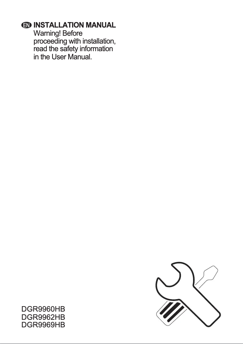 Imagen de la primera página del manual del dispositivo DGR9969HB